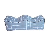 Knee Support Elevation Pillow - Leg Rest Cushion, Memory Foam Support, Curved Breathable Knee Pillow, Ergonomic Design | Multi-Function Comfort Accessory