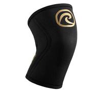 Knee Support Rehband 105337 RX Knee Sleeve 5mm CrossFit Weightlifting Black/Gold