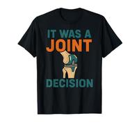 Knee Surgery It was A Joint Decision Fun Mens Get Well T-Shirt