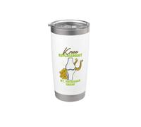 Knee Surgery Recovery St. Patricks Day Knee Replacement Stainless Steel Insulated Tumbler