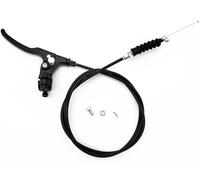 Knee Walker Brake cable Lever Assembly,Left Brake Assembly for The Knee Walker Scooter,Universal replacement Parts,Compatible with all brands of Knee Walker Scooter,With cable and hardware (1Ea,Black)