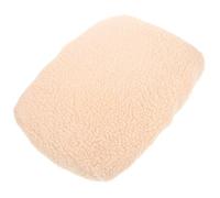 Knee Walker Pad Cover Beige Plush Cushion Protector | Universal Fit, Reducing Impact Ergonomic Design, for Knee Scooter Accessory Use