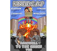 Kneecap UK Tour 2020 A3 A4 Print Poster Wall Art Home Decor Album Gift Present Photo Living Room Dining Room Bedroom Unframed Concert Tour Gig Live Show Music (A4)