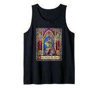 Kneel Before the Queen Frog Renaissance Fair Tank Top