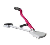 Kneeless Carpet Stretcher with Telescoping Handle and Padded Base, Essential Fitting Tool for Flooring Projects