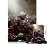 Kneeling for The Fallen 1000 Piece Jigsaw Puzzles for Teenagers Brain Exercise Bright Color Pattern Build (50x75cm)