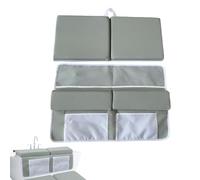 Kneeling Pad - Bath Kneeler with 2x Elbow Rest Pad Set, Anti-Skid Kneeling Pad and Elbow Support for Baby Bathing Time. Bathtub Kneeling Cushion Mats with Storage Bag Quick-Drying Bathroom Kneeling