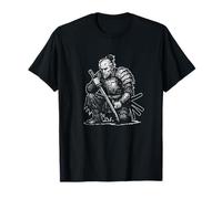 Kneeling Samurai Honor Veteran T-Shirt