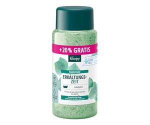 Kneipp Bath Crystals Cold Time Bath Salt Special Size with Natural Deep Salt from Luisenhall Saline and Natural Essential Oils of Eucalyptus and Mint, Limited Edition, 720 g
