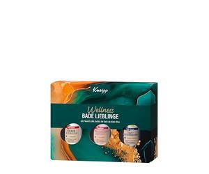 Kneipp Gift Set Wellness Bath Favourites - Gift Pack with 3 Popular Bath Oils from Kneipp - Test Sizes to Get to Know and Give as a Gift - 3 x 20 ml