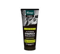 Kneipp MEN 3-in-1 Dynamic Shower Gel with Extracts of Tonka Bean and Organic Chia, Shower Gel for Skin, Hair and Face, Improves Skin Feeling, 200 ml
