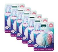 Kneipp Naturkind Colour Bubble Bath Magic Shell Multipack - Bath Additive with Valuable Grape Seed and Avocado Oil - 6 x 1 Piece