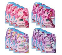 Kneipp naturkind Sparkle Mane Bubble Bath - Unicorn Bath Additive for Children with Raspberry Fragrance and Nourishing Jojoba Oil - Multipack - 12 x 40 ml