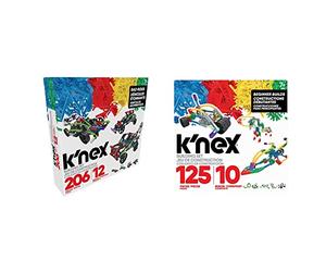 K'NEX 15214 12 Model Rad Rides Building Set & 80206 Beginner Building Set