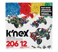 K'Nex 15214 Rad Rides Set-206 Parts-12 Models-Ages 7 and up-Creative Building Construction Toy, Multicolour - Amazon Vine