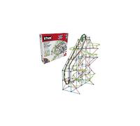 K'NEX 51438 Typhoon Frenzy Roller Coaster Building Set, 2-in-1 Model Colourful Construction Set for Boys and Girls, 19 Foot Construction Toy, 640 Piec