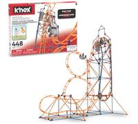 K'NEX | Amazin' 8 Coaster | Construction Set for Boys and Girls, Theme Park, Roller Coaster, 448 Piece Kids Building Set for Children Ages 7+ | Basic Fun 80216