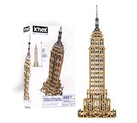 K'NEX Architecture Empire State Building Set Hobby Craft Set for Kids and Adults, 2122 Piece Model Kit, Building Construction Set for Teenagers and Adults, Suitable for Children Ages 9+ Basic Fun 15259