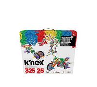 Basic Fun K'NEX | Motorised Creations Building Set | 3D Educational Toys for Kids, 325 Piece Stem Learning Kit, Engineering for Kids, 25 Model Building Construction Toy for Children Ages 7 85049