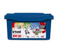 K'NEX Classics 300 Pc/ 20 Model Building Fun Blue Tub Creative Activity Playset