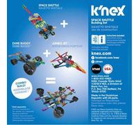 K'NEX Classics - Intro Vehicle - 60 Pc/ 1 Model Space Shuttle Building Set - New