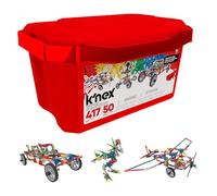 Basic Fun K'NEX | Creation Zone Building Set 50 Model | 417 Piece Educational Learning Kit with Storage Tub, Engineering Construction Toys for Kids 5 16511
