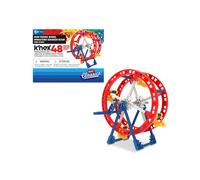 Basic Fun K'NEX Mini Ferris Wheel Building Set, 48 Pieces for Motion Fun, and Desk Décor, Construction Model for Ages 10+, Engineering Toy for Boys & Girls