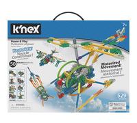 K'NEX | Power and Play Motorised Building Set | Educational Toys for Kids, 529 Piece Stem Learning Kit, Engineering for Kids, Fun and Building Construction Toys Ages 7+ | Basic Fun 23012