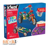 K'NEX STEAM Education | Vehicles Building Set 7 Functioning Models | Educational Toys for Kids, 131 Piece STEM Learning Kit, Engineering Construction for Kids Aged 8+ | Basic Fun 79320