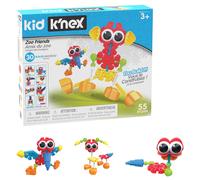Kid K'NEX | Zoo Friends Building Set 30 Model | Kids Craft Set with 55 Pieces | Educational Toys for Kids, Fun Building Toys for Boys and Girls, Construction Toys Ages 3+ | Basic Fun 85700