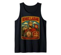 Knez Lazar Vintage Serbian Prince Lazar Hrebeljanovic Tank Top