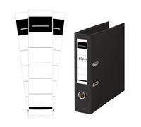 KNGNGK 150PCS Folder Labels 190×36mm Self Adhesive Spine Labels File Folder Stickers Writable Adhesive Tags Lever Arch File Label Blank Multipurpose Label Stickers for Home School Office Laboratory