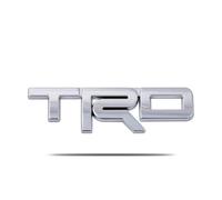 KNHCX Car Badge Emblem for Toyota Auris Touring Sports,3D Metal Fender Decal Car Truck SUV Side Rear Front Hood Trunk Door Sport Badge Tough & Durable Styling Accessories Fashion Gifts,Silver