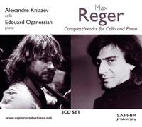 Kniazev:Oganessian - Reger: Complete Works For Cello/ Piano