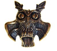 Knife Bead Paracord Beads Knife Lanyard Bead EDC Charm Beard Bead for 550 Paracord DIY Paracord Accessories(Owl Spreading Its Wings)