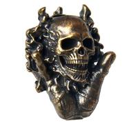 Knife Bead Paracord Beads Knife Lanyard Bead EDC Charm Beard Bead for 550 Paracord DIY Paracord Accessories(Skull in The Palm)