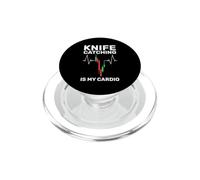 Knife Catching Is My Cardio - Trading Humor Traders Funny PopSockets PopGrip for MagSafe