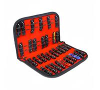 Knife Display Case, Knife Storage Case for 40+ Pocket Knives, Folding Knife Holder Organizer, Knives Roll Collection Pouch Carrier Bag for Men,Survival,Outdoor,Tactical,Kitchen,EDC Mini Knife