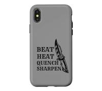 Knife Forger Beat Heat Quench Sharpen Knifemakers Blacksmith Case for iPhone X/XS