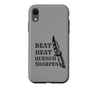 Knife Forger Beat Heat Quench Sharpen Knifemakers Blacksmith Case for iPhone XR