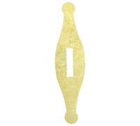Knife Guard, 4mm Thick Brass Finger Guard, Rust Proof Universal Multi-Use Knife Making Supplies for Knifemaking DIY Tool Accessory Guards Finger Handle Material