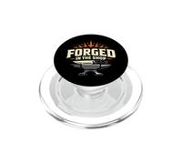 Knife Maker Bladesmith Blacksmith Knife Forge Blacksmith PopSockets PopGrip for MagSafe