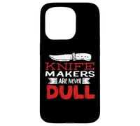 Knife Makers Are Never Dull - Blacksmithing Knife Collector Case for iPhone 15 Pro