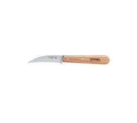 Knife - OPINEL - No. 113 - Curved blade 7 cm - Stainless steel - Varnished beech handle