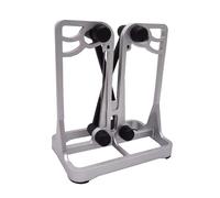 Knife Sharpener for Kitchen Knives, Self-Adjusting Knife Sharpener with Metal Bracket for Sharpens, Hones and Polishes Dull, Serrated & Straight Blades