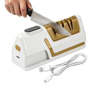 Knife Sharpener for Kitchen Rechargeable Tool Sharpener | Sharpener Knives And Scissors For Women Men Chef At Home Kitchen Restaurant And Scissors