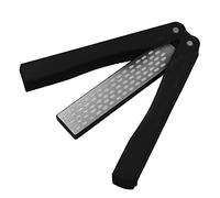 Knife Sharpeners, 400/600 Grit Folding Pocket Diamond Whetstone, Handheld Double Sided Sharpening Stone for Outdoor Camping Kitchen Garden