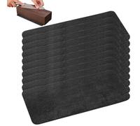 Knife Sharpening Mat, Knife Sharpening Mat - Knife Sharpening Stand 8.66 x 3.54 Inches, Pack of 10 Rubber Non-Slip Mat, Sharpening Stone Holder, Non-Slip Base, Safe Rubber Handle for Ceramics