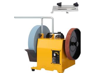 Knife Sharpening System, 10-Inch Bench Grinder, Variable Speed Wet Bench Grinder, Sander, for Chisel, Axe