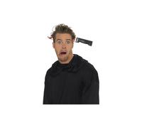 Smiffys Knife Through Head Headband , Halloween Fancy Dress Accessory, Comedy Dress Up Accessories